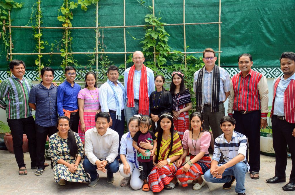 CEPF and IUCN RIT with CIYA staff at the CIYA office in Phnom Penh, Cambodia