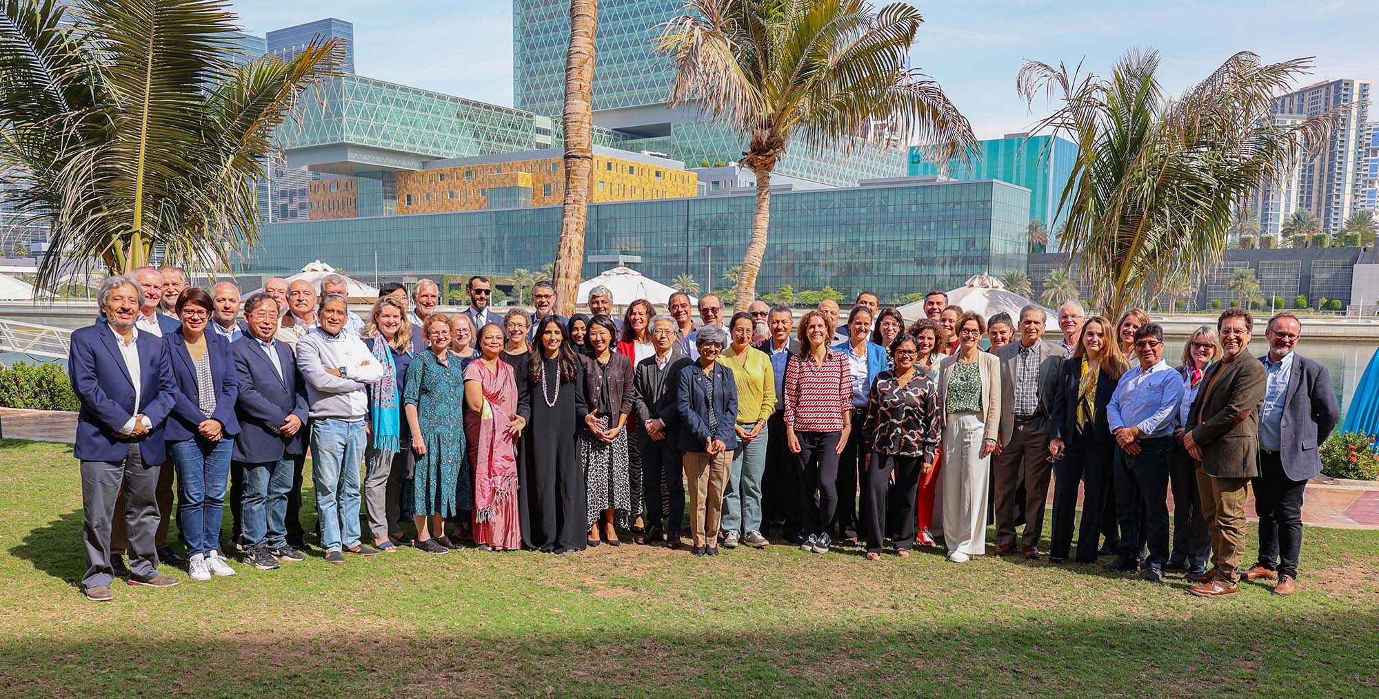 IUCN Council members and the Director General in Abu Dhabi, January 2023