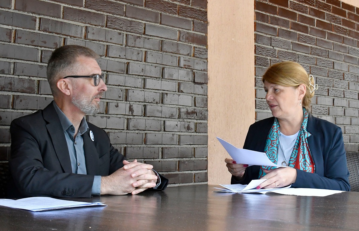 Boris Erg, IUCN EURO and Minister Shukova, MOEPP