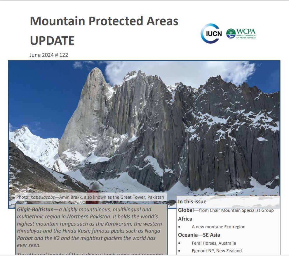 Mountain Protected Areas Update 