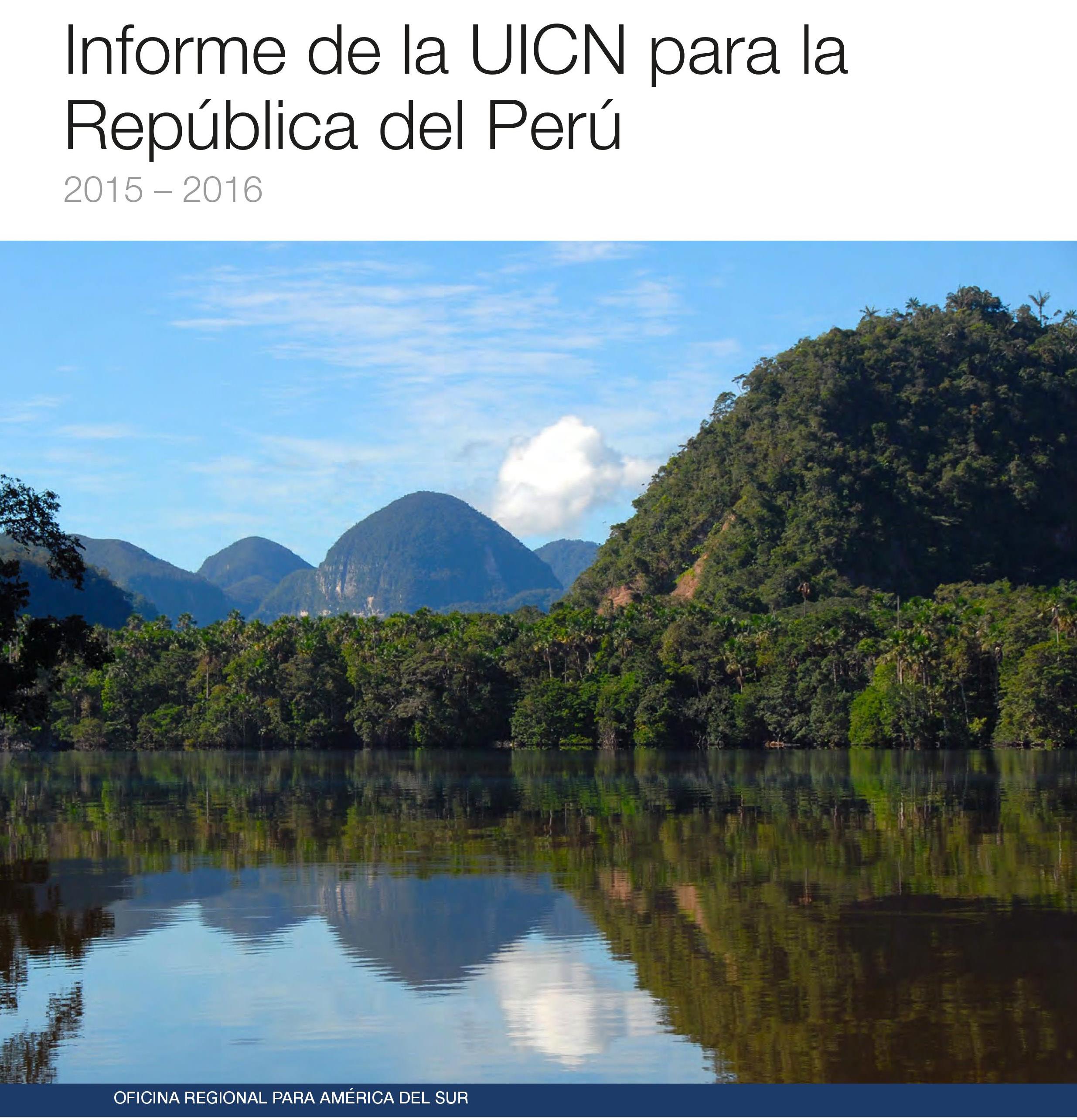 Informe de la UICN para la República del Perú