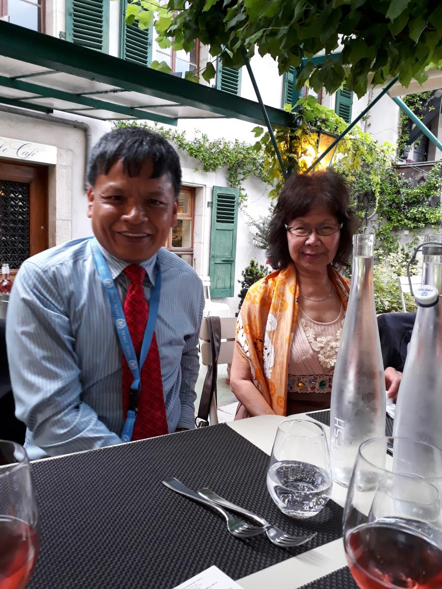ILC member Nguyen Hong Tao and Koh Kheng-Lian 