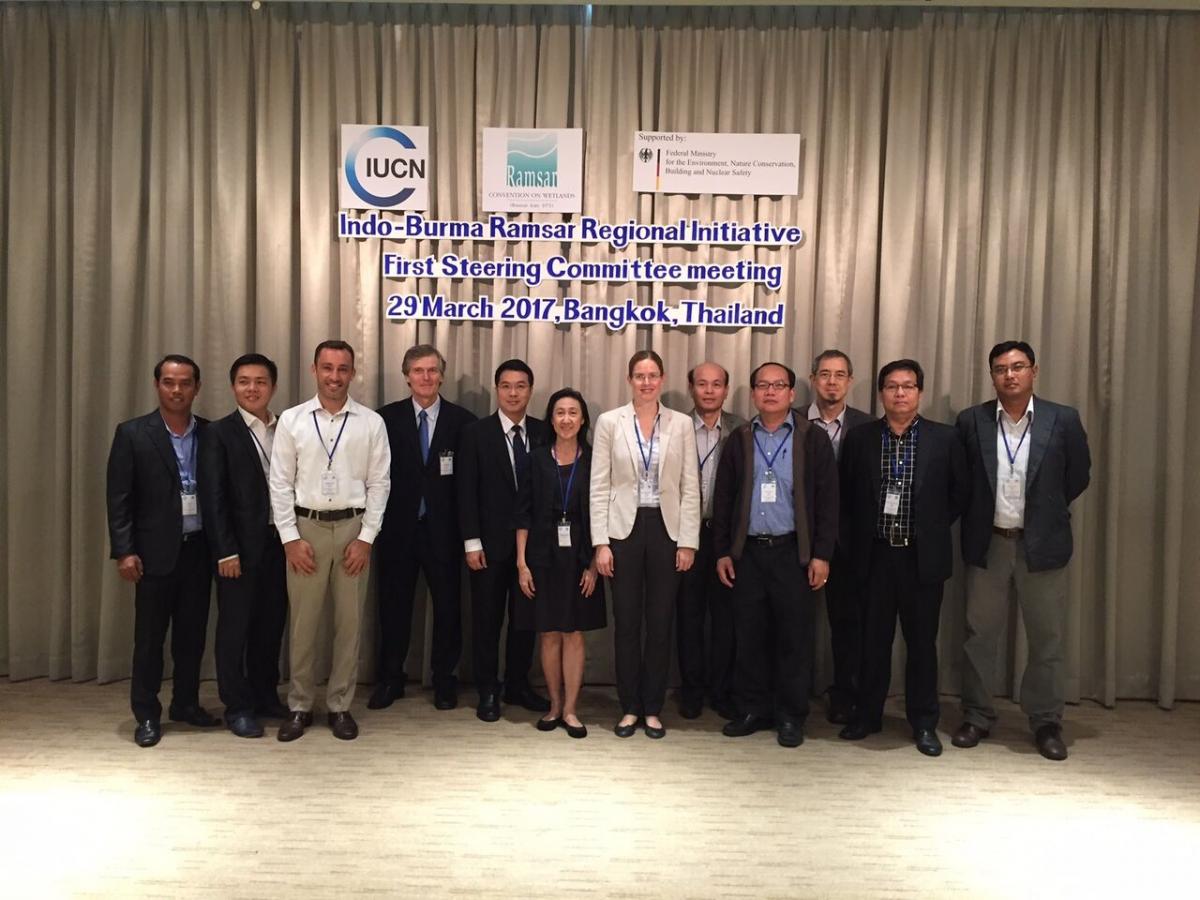 IBBRI Regional Steering Committee and IUCN Staff 