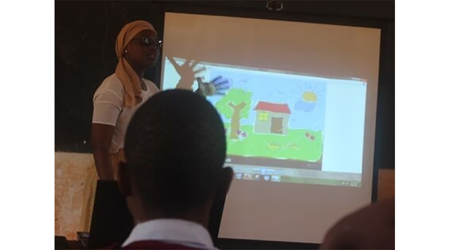 School Outreach in Tanzania on climate change