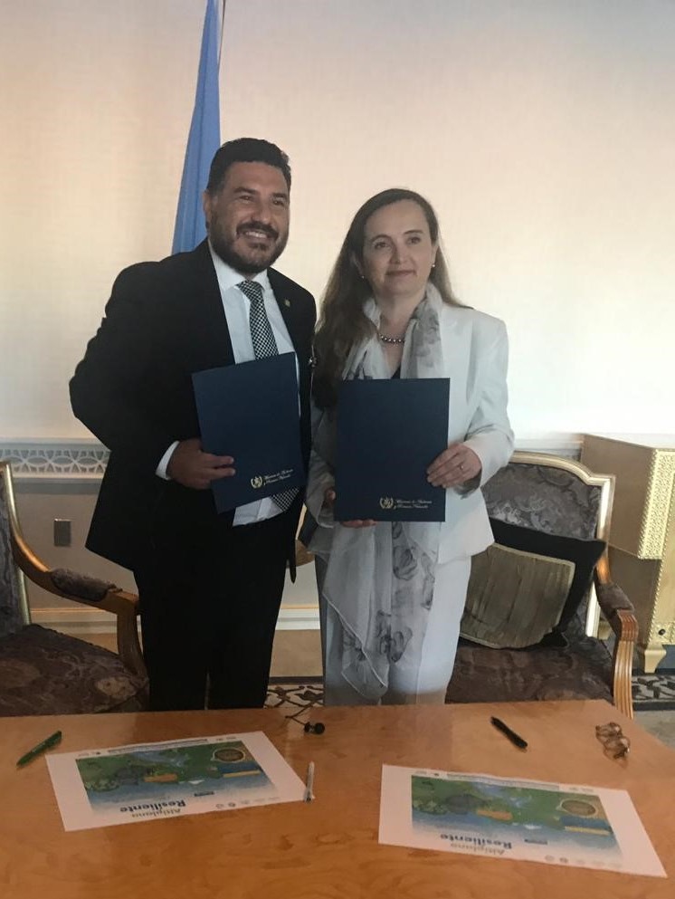 UICN y MARN Guatemala firman carta de entendimiento para la implementación de proyecto en el Altiplano de este país.