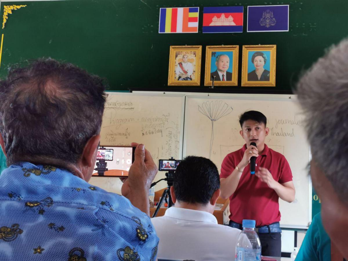 Journalist from Apsara TV discusses importance of citizen journalism