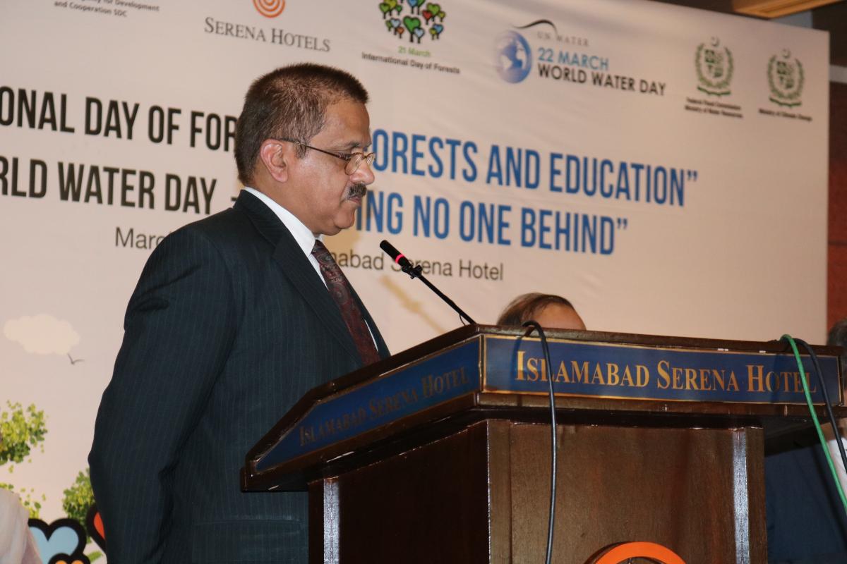 Mr. Ahmed Kamal, Chairman Federal Flood Commission (FFC), Ministry of Water Resources, Government of Pakistan