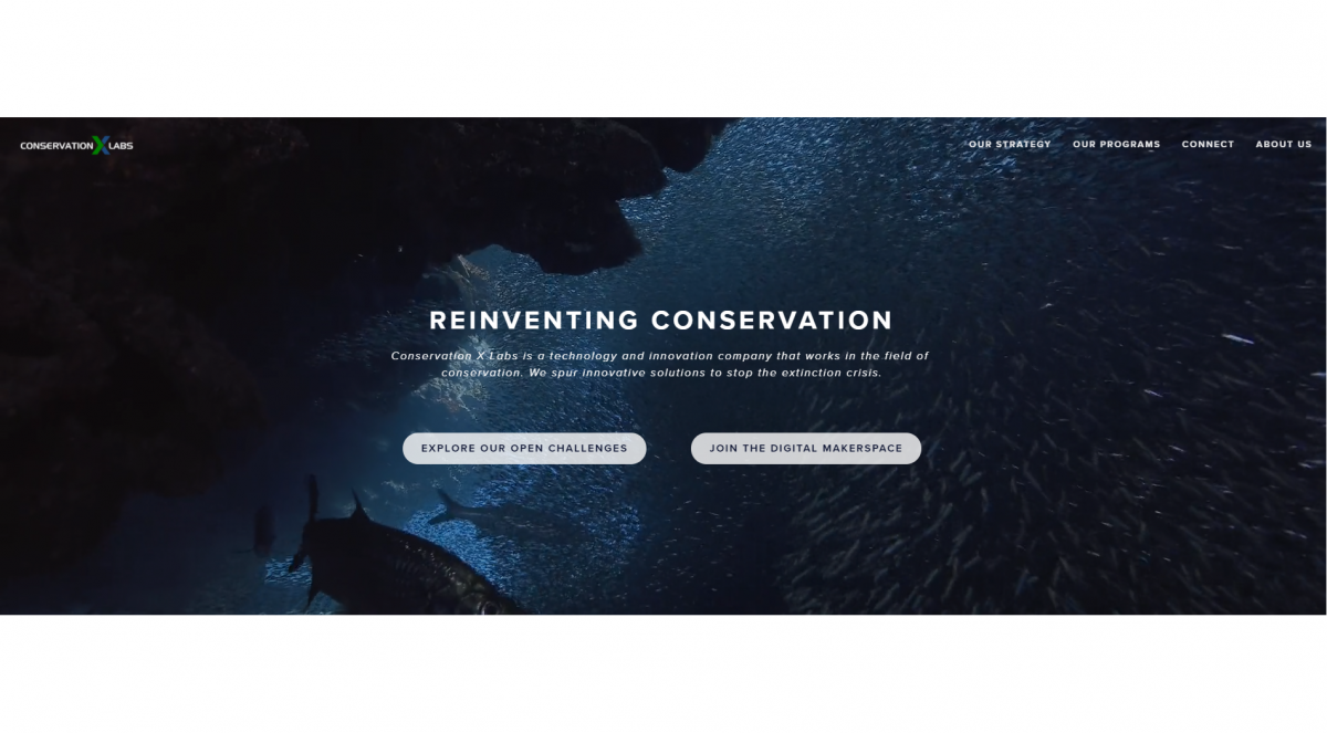 ConservationX Labs website