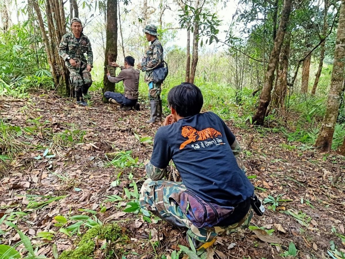  Camera trap installation mission, Set 1 in Khao Kiew – Khao Yai Forest, Thailand