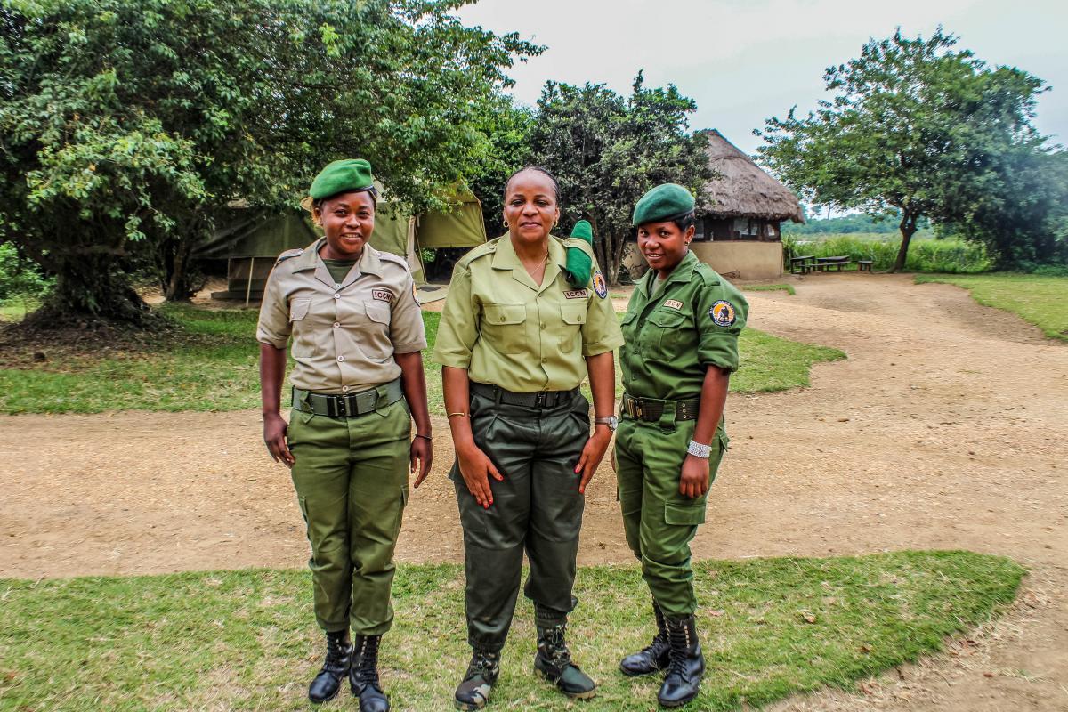 Rangers from Virunga National Park, Democratic Republic of Congo