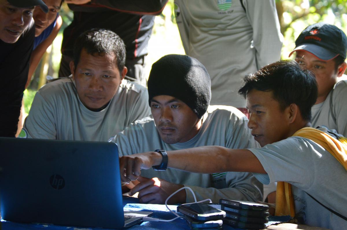 Tamaraw Conservation Program Rangers (DENR) Philippines using SMART