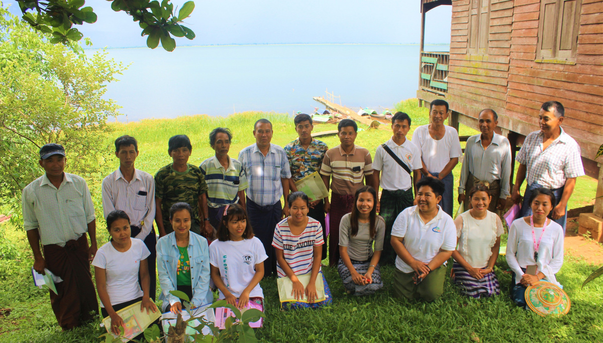 Group photo with the participants for CCVA meeting in Lwe Mun Village