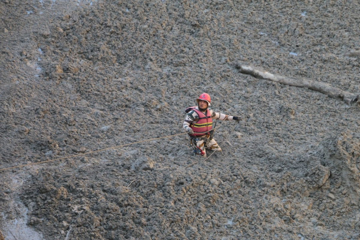 Uttarakhand (India) avalanche rescue operation 2021