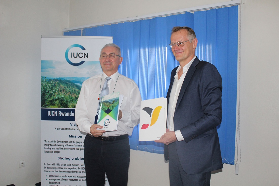 IUCN DG signs TREPA agreement with ENABEL