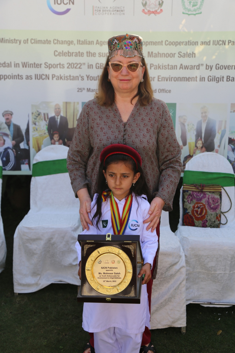 Mahnoor Saleh, Youth Ambassador for IUCN Pakistan