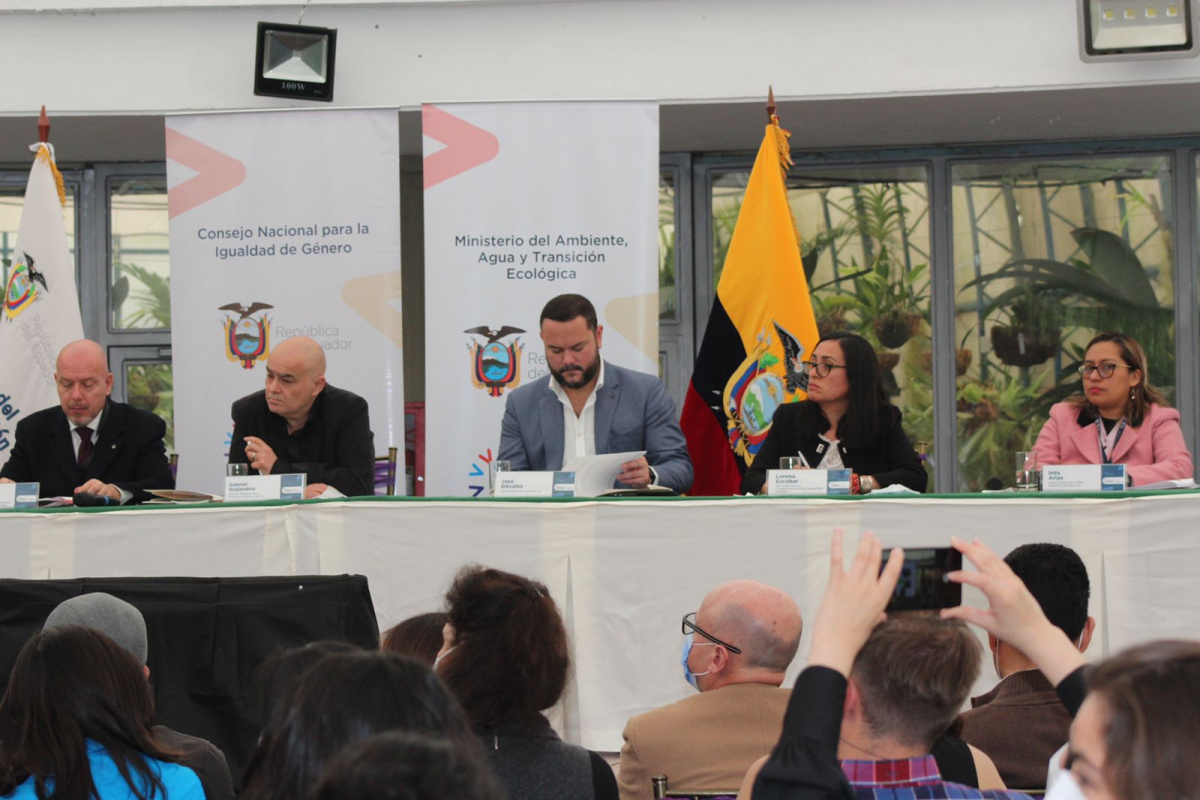 Presentación Proyecto PAGcc en Ecuador