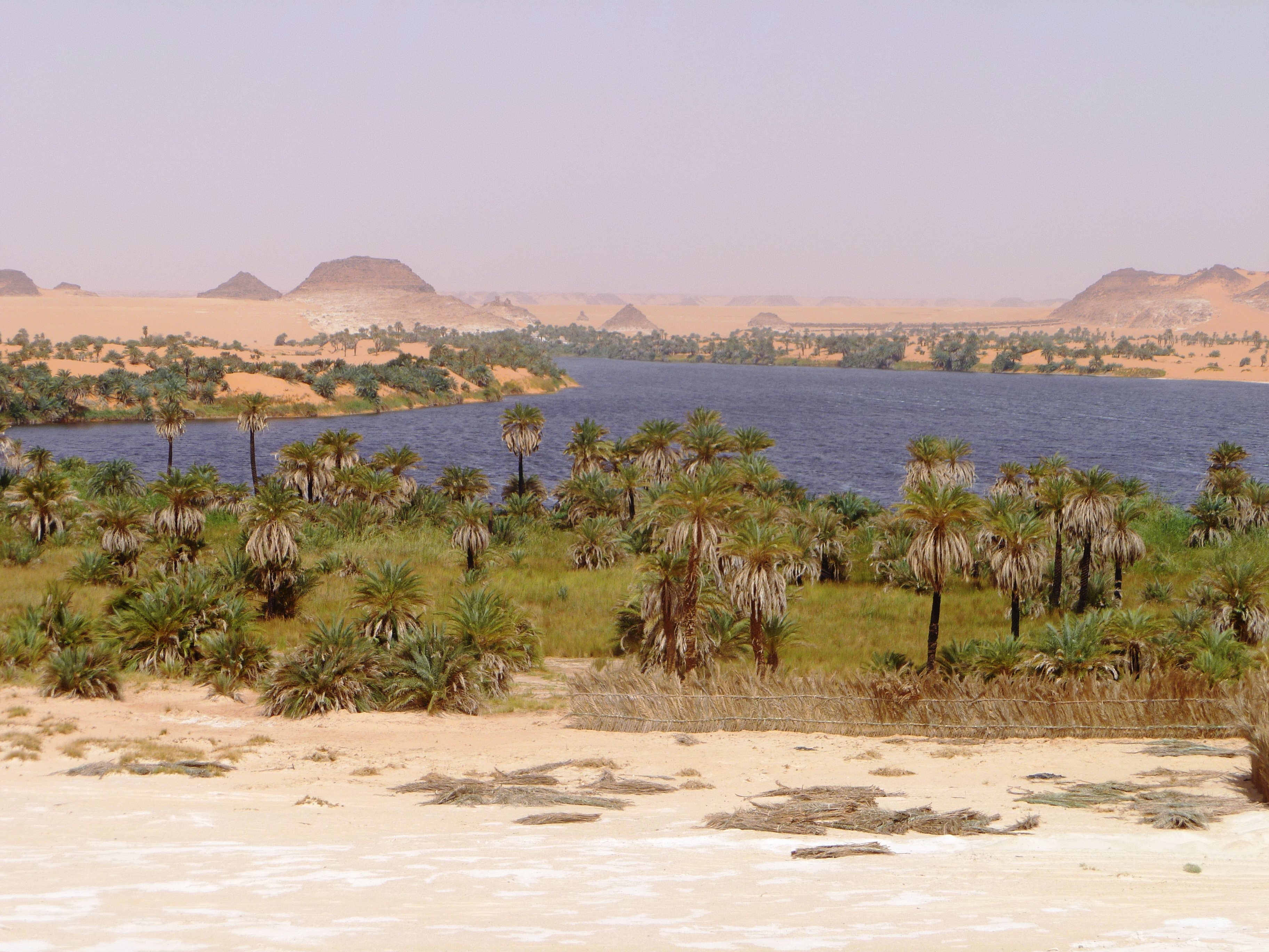 Lakes of Ounianga in Chad.