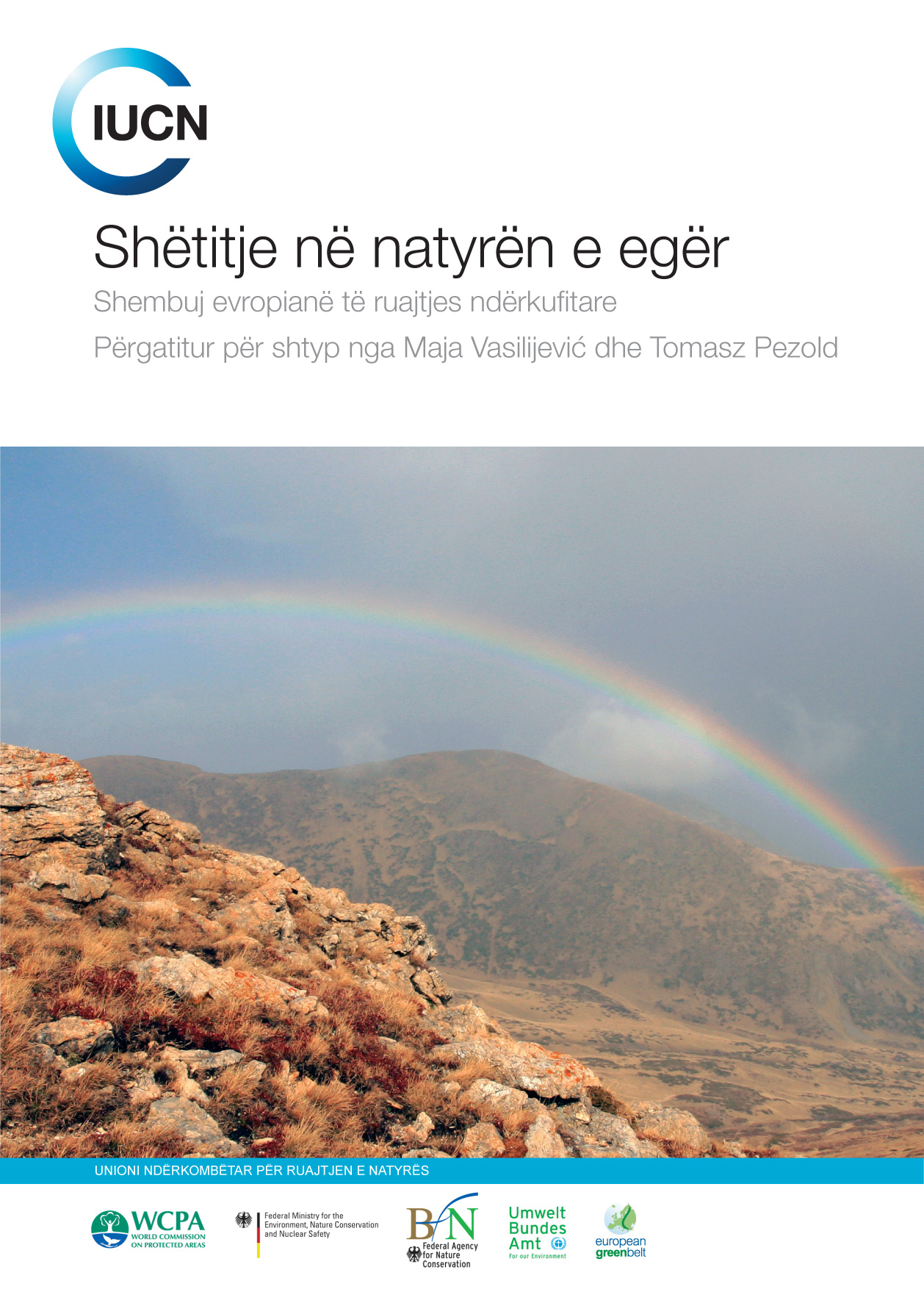 Crossing Borders for Nature cover (Albanian)