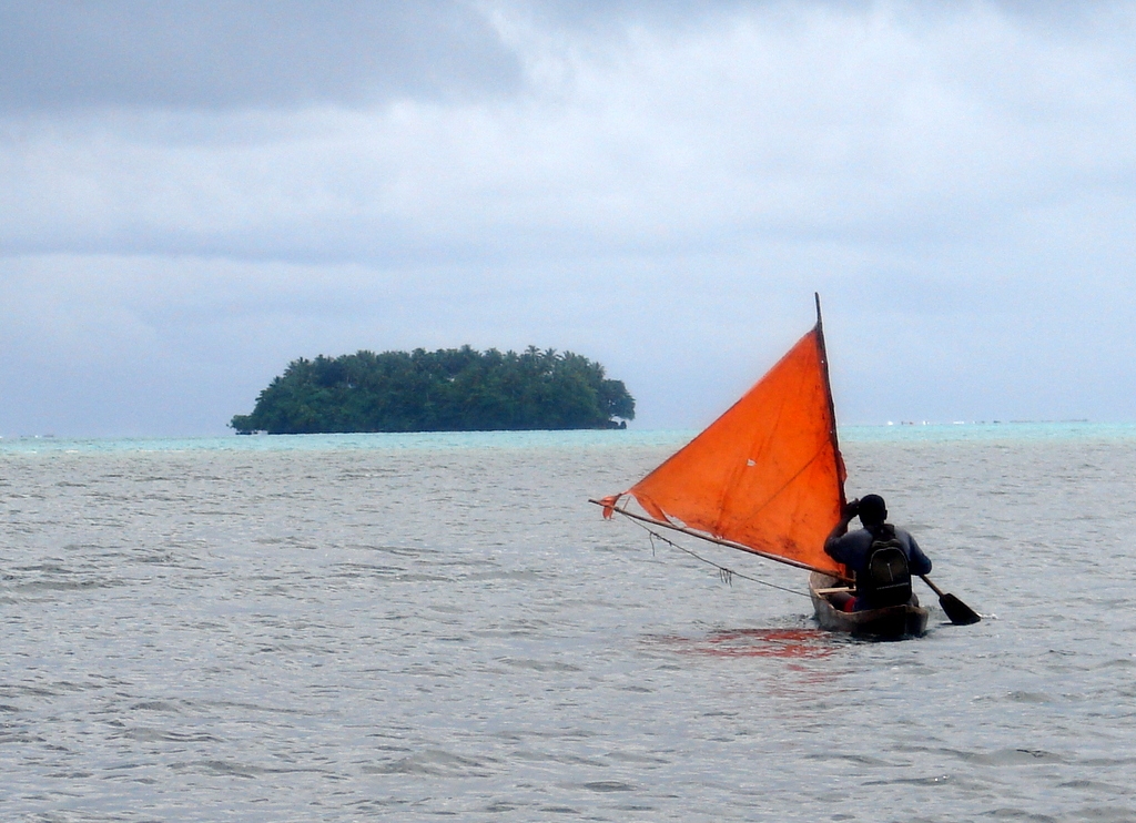 Fisherman in Vanuatu