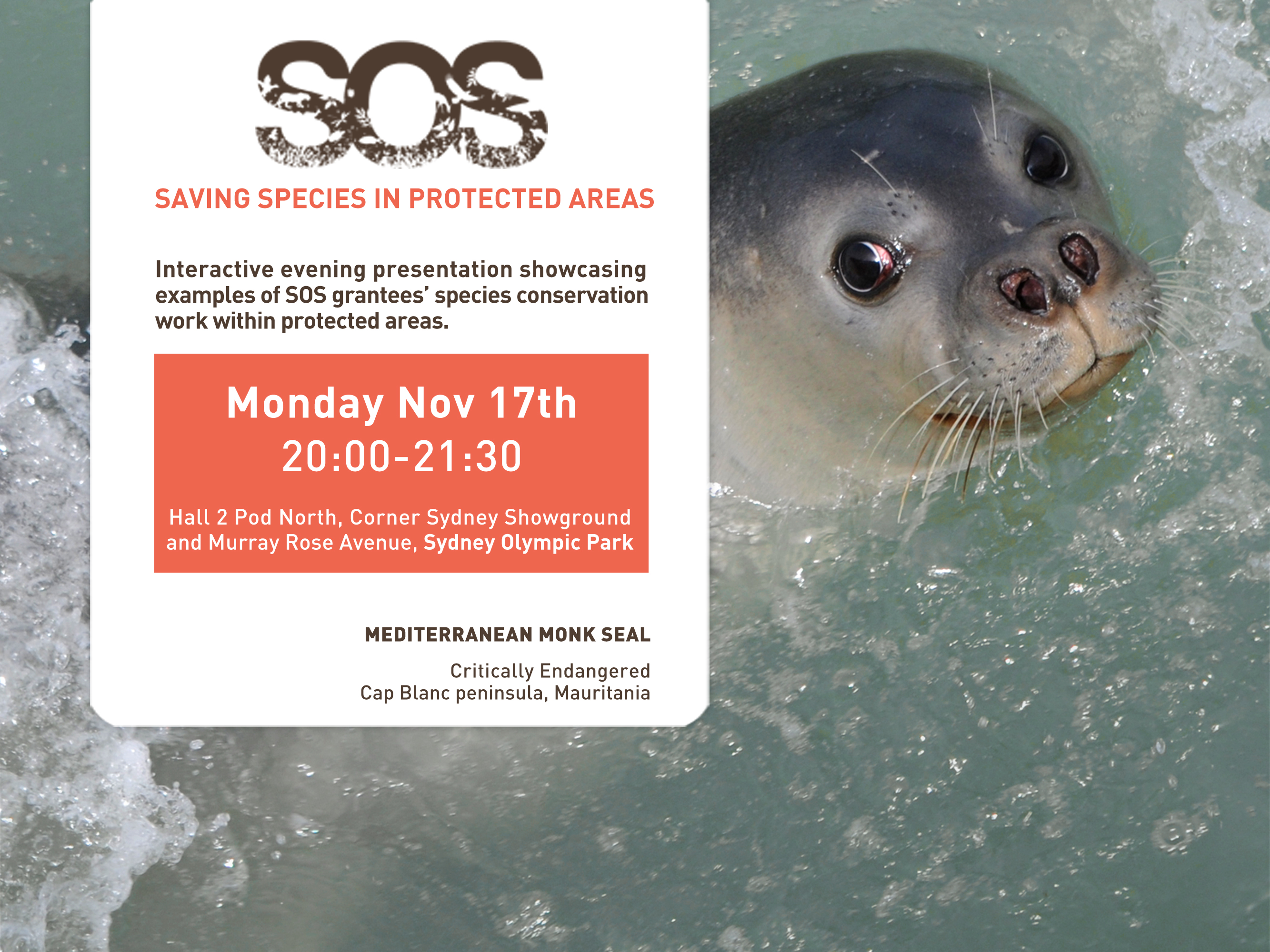Saving Species in Protected Areas Flyer