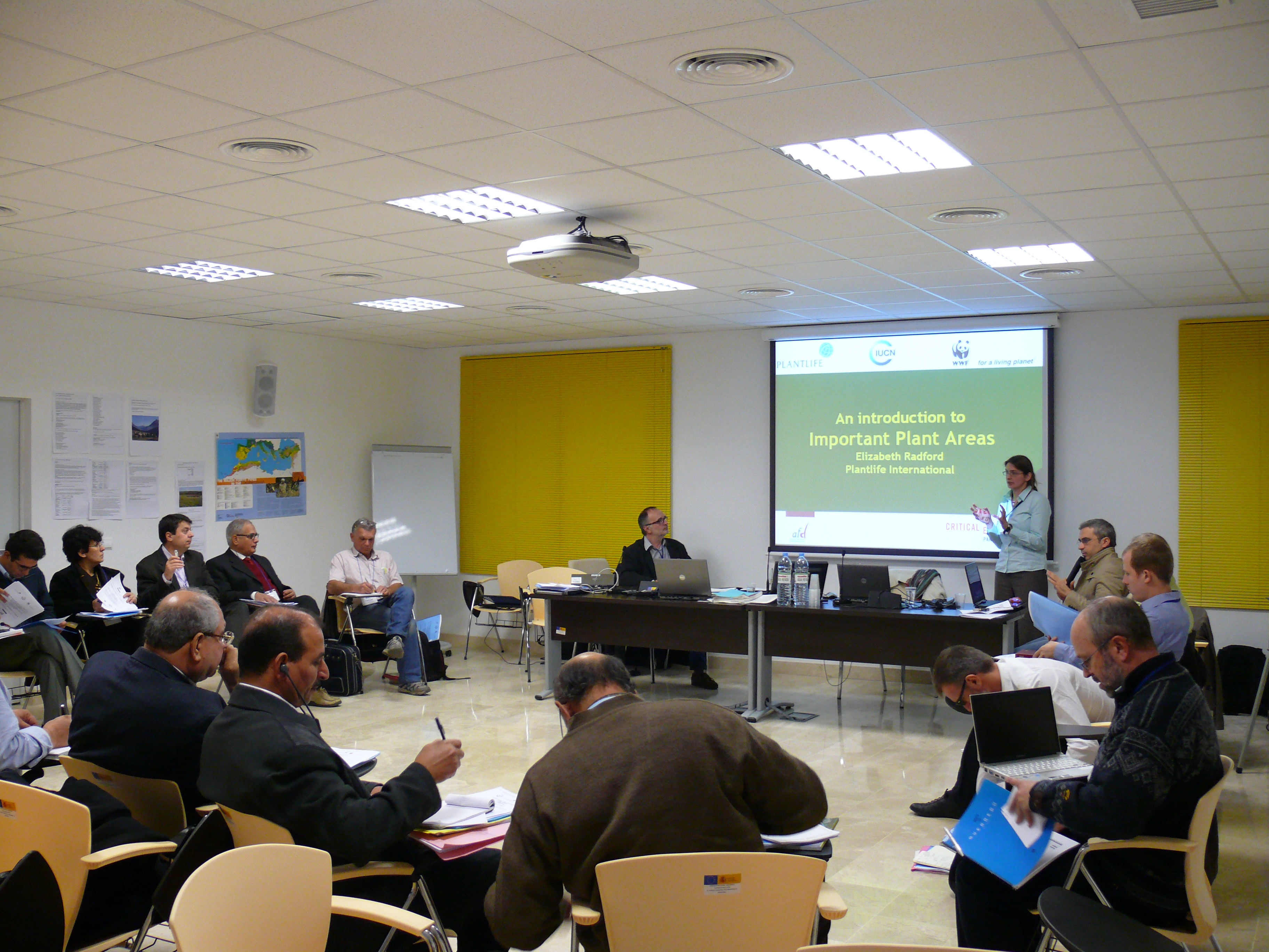 Participants at the IPAs workshop in Malaga - December 2009