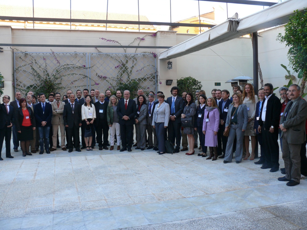Participants at the workshop held in Málaga.
