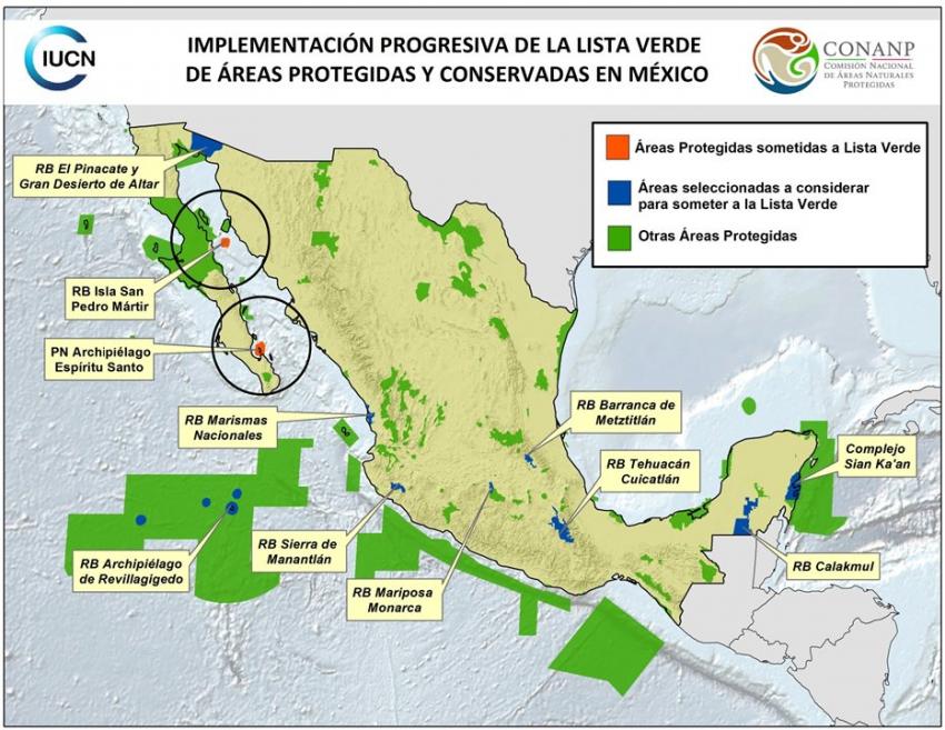 Mexico commits to more Green Listed protected areas