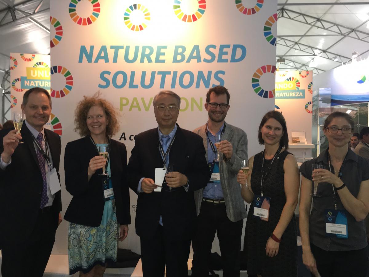Nature-Based Solutions Pavilion at the 8th World Water Forum, Brasilia