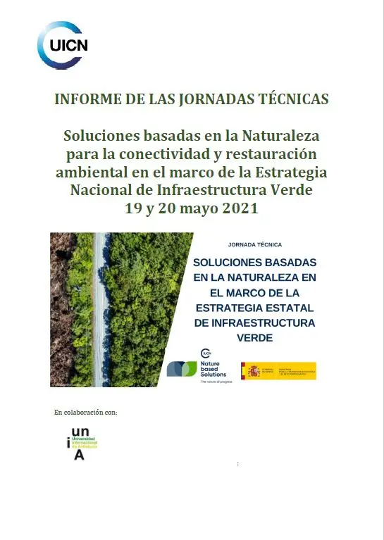 Informe de las jornadas técnicas soluciones basadas en la naturaleza