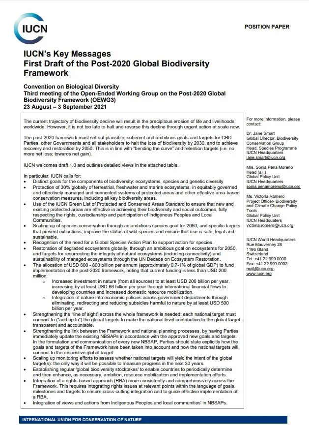 IUCN position OEWG-3 thumbnail