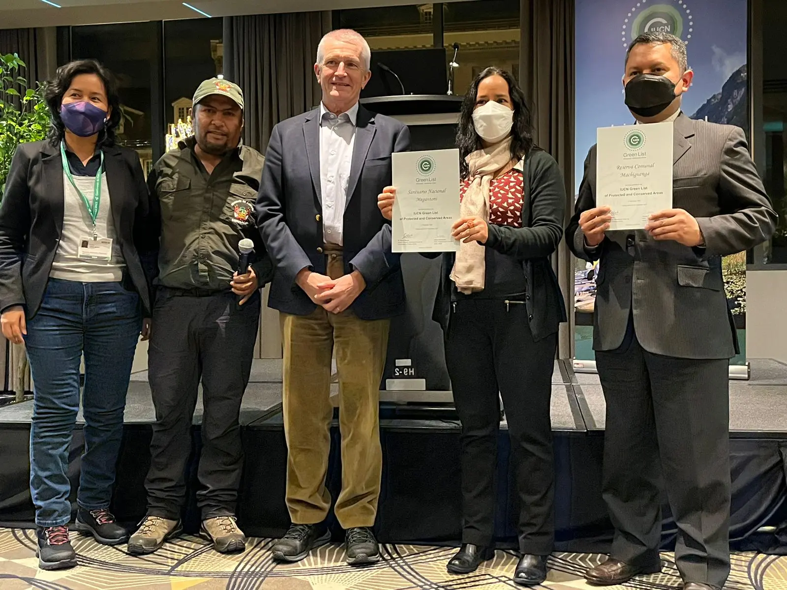 Premiación en COP 15 a Perú