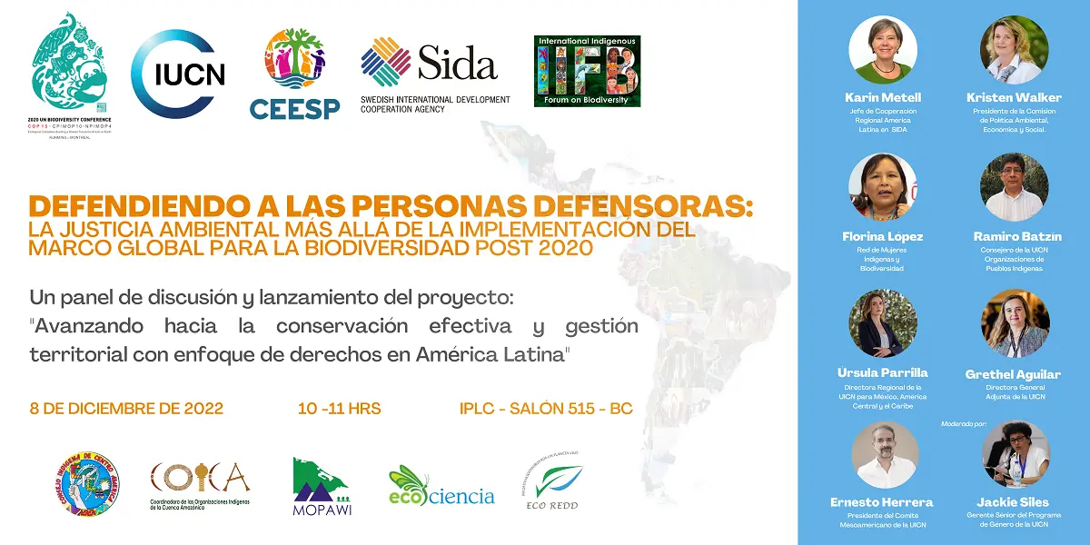 Foro Defendiendo a las personas defensoras