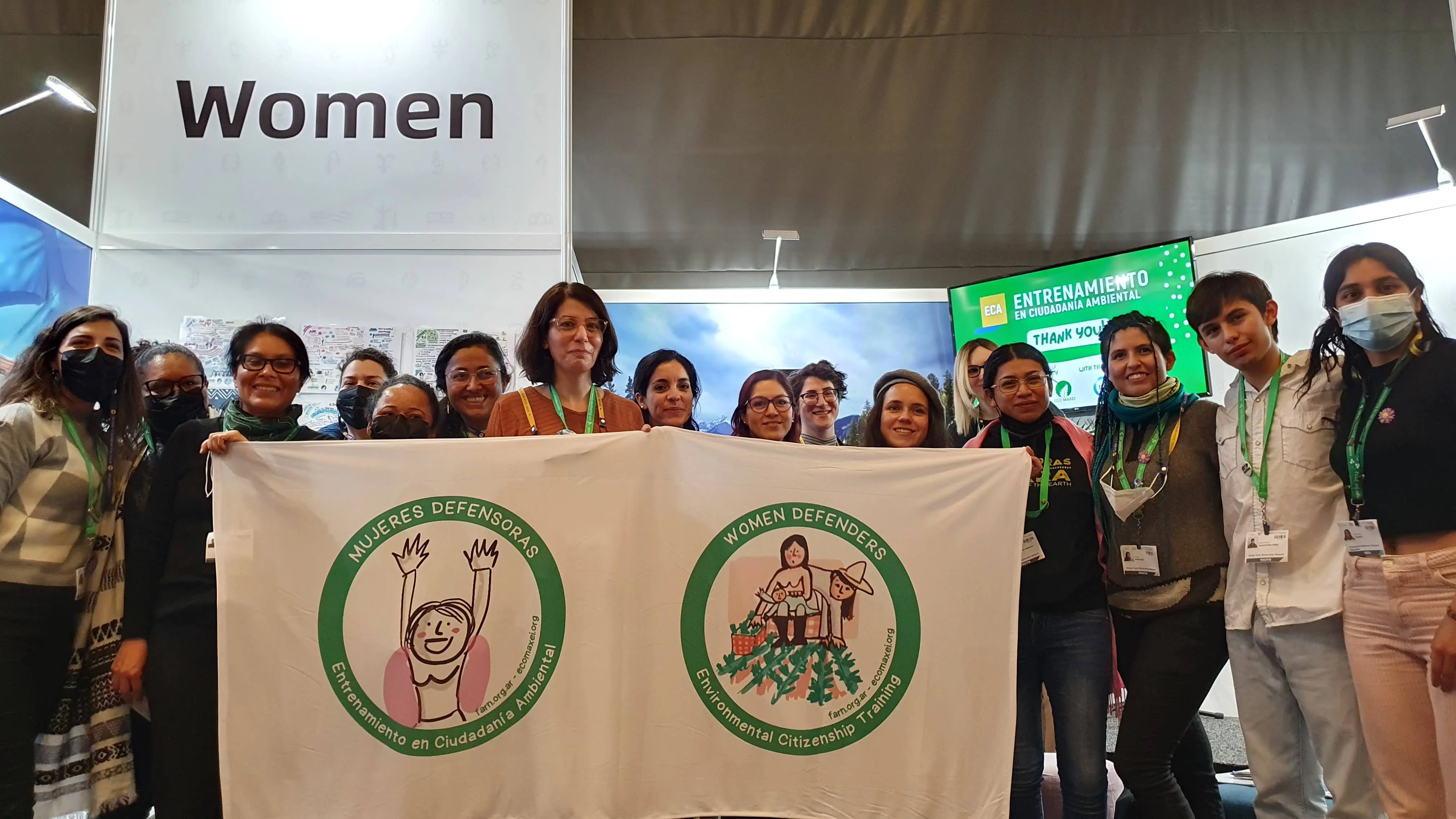 ECA para Defensoras at COP15.