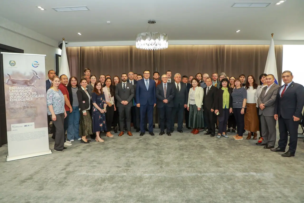 A group photo of the workshop participants taken inTashkent