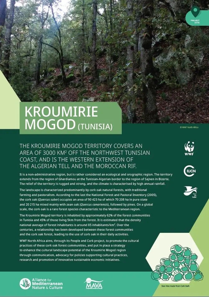 Site Kroumirie Mogod (tunisia) cover