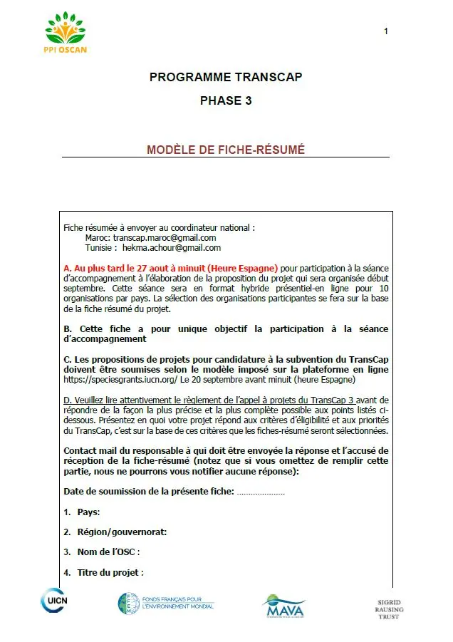 fiche resume transcap 3 cover