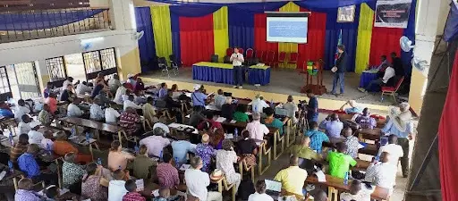 Plenary session during the conference