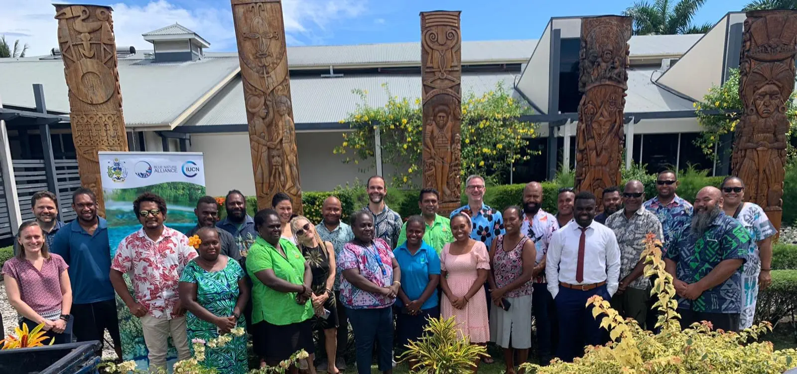 Group photo of BNA inception meeting in Honiara, Solomon Islands