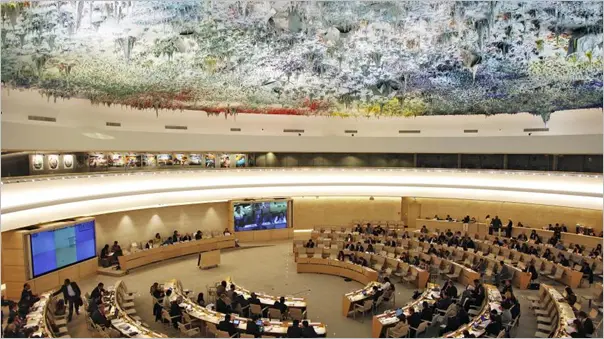 United Nations conference room