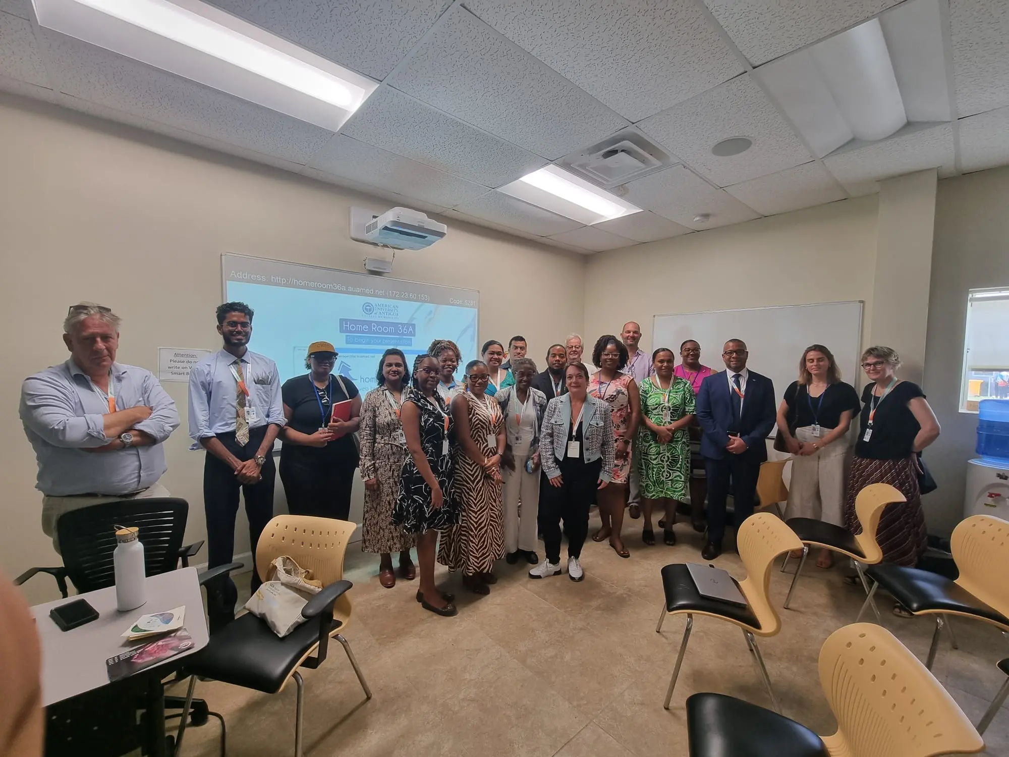 Group photo of participants at BIOPAMA side-event at SIDS4