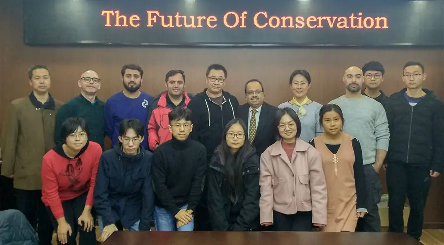 Beijing Forest University, Dr. Balakrishna Pisupati. Lecture, conservation
