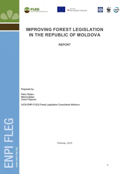 Improving forest legislation in the Republic of Moldova
