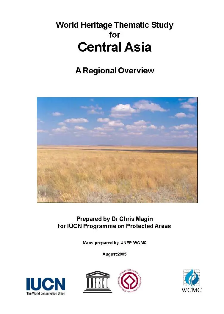 World Heritage Thematic Study for Central Asia: A regional overview