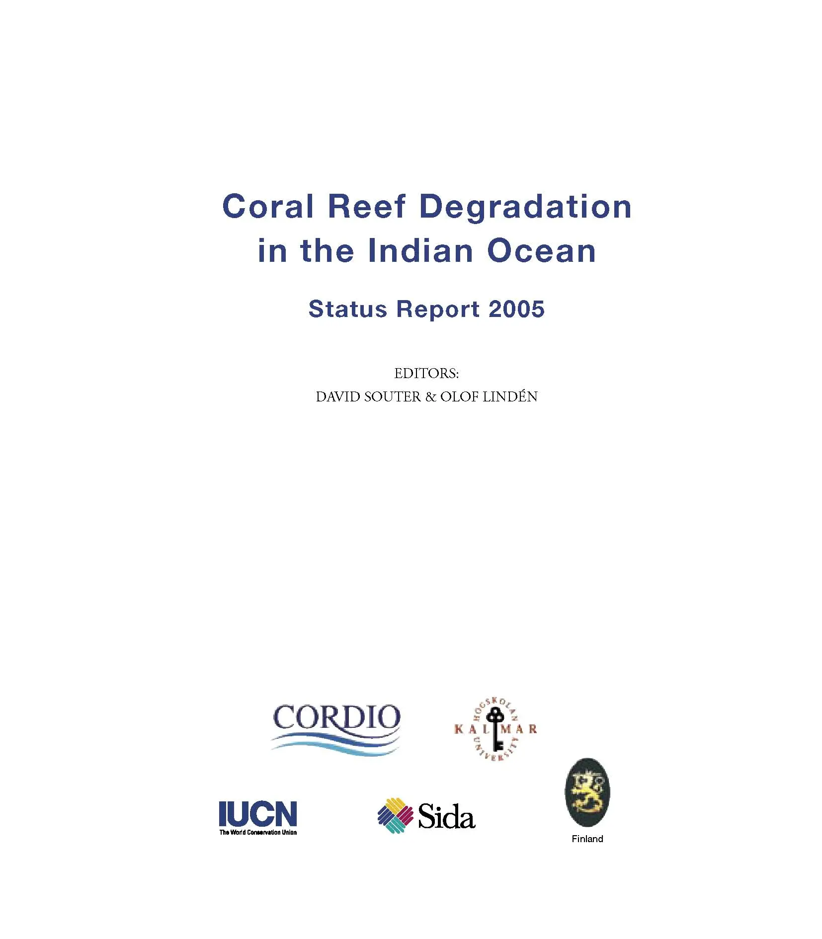 CORDIO Status Report 2005 Cover