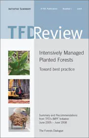 TFD Review - Intensively Managed Planted Forests