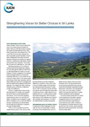 Strengthening Voices for Better Choices in Sri Lanka