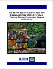 ITTO Biodiversity Guidelines June 2006 cover