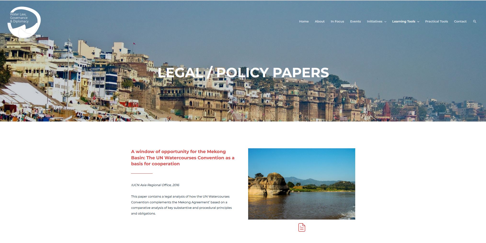 WaDi_Legal/Policy Papers page
